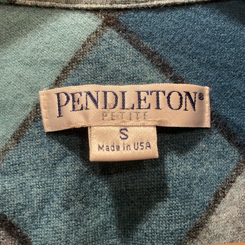 Pendleton 49er Plaid Jacket Lightweight Wool - image 3